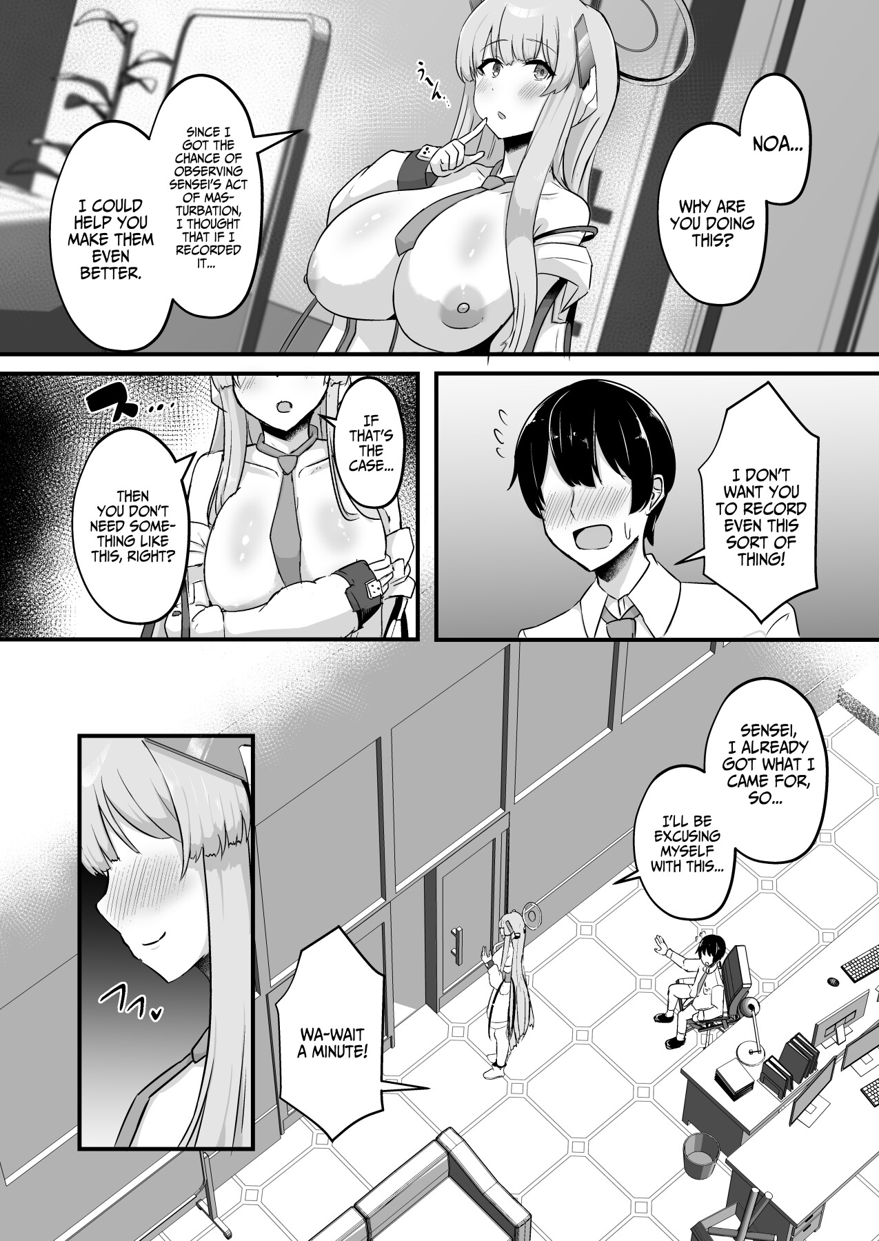 Hentai Manga Comic-Millenium Semen Extraction Worker-Read-5